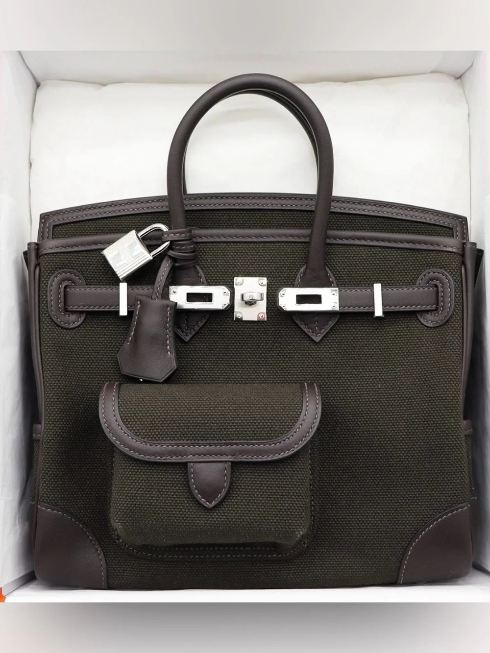 Hermes Birkin 25 Cargo Bronze/ Ebene